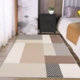 thumbnail image 2 of 4'x6' carpet in living room washable carpet for living room animal print area rug natural area rug play area rug, 2 of 10