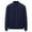 Dark Blue, variant on IROINNID Men's Waffle Long Sleeve Solid Color Comfy Turndown Pocket Cotton Thermal Top Jacket