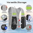 thumbnail image 2 of Sugagale  Running Backpacks Lightweight Hydration Pack Functional Running Vest 5L, 2 of 7