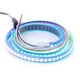 thumbnail image 1 of BTF-LIGHTING WS2812B Tira de luces LED 1m 5m 30LEDs/m 60LEDs/m IP30 IP65 IP67 5050SMD Direccionable individualmente PCB blanco negro flexible Tira de píxeles LED a todo color Dream Color DC5V, 1 of 5