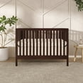thumbnail image 2 of Dream On Me Synergy MOD 5-in-1 Convertible Crib, Converts from Baby Crib to Toddler Bed, Day Bed, Kids Bed and Full Size Bed, Three Adjustable Mattress Height Positions, Espresso, 2 of 7