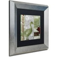 thumbnail image 2 of Trademark Fine Art "Country Xmas Duck" Canvas Art by Color Bakery Black Matte, Silver Frame, 2 of 4
