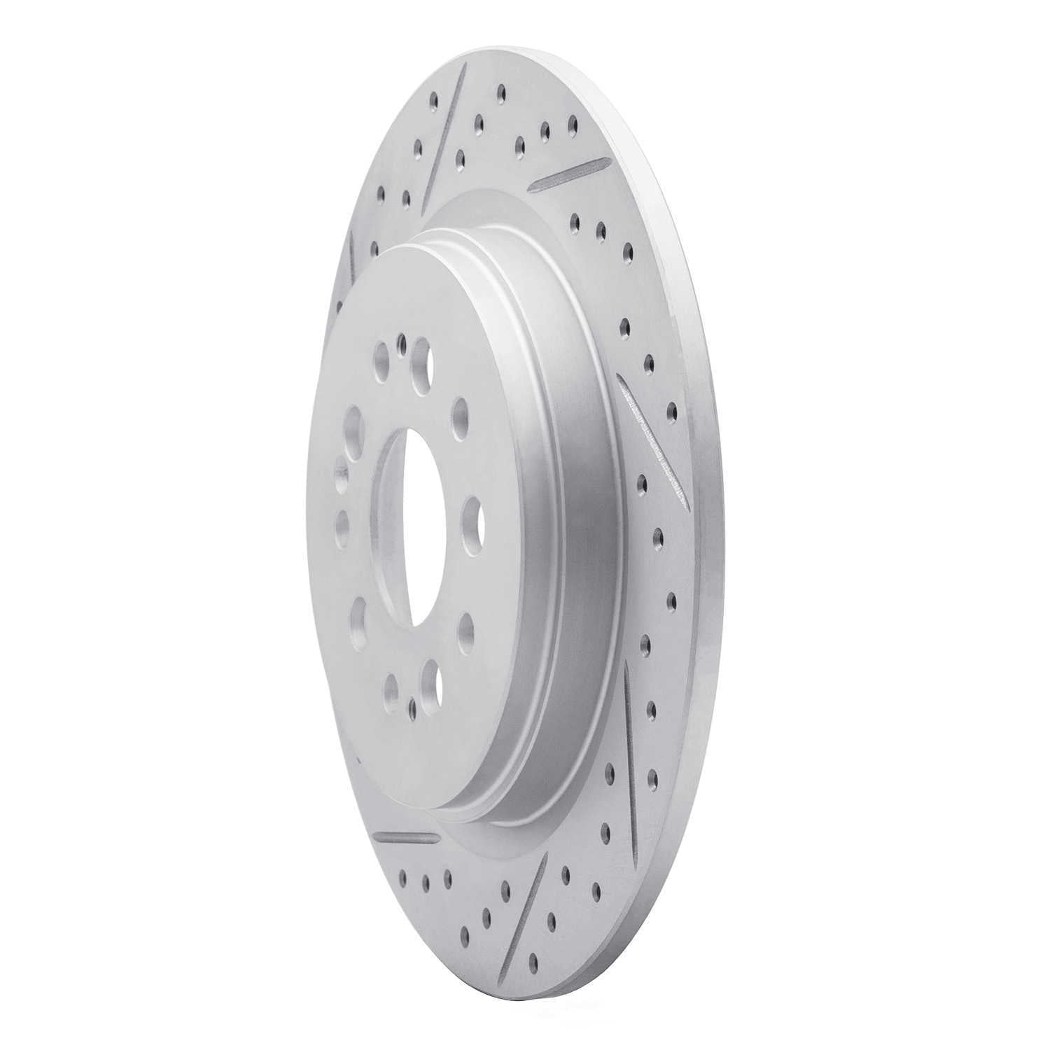Dynamic Friction Company 830-59070L DFC Geoperformance Rotor - Drilled and Slotted