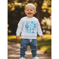 thumbnail image 5 of BemeyourBBs Baby Boy First Birthday Outfit Wild One Birthday 1st Birthday Clothes Long Sleeve Crewneck Animal Sweatshirt with Sweatpants Cute Infant Spring Fall Winter Clothes, 5 of 9