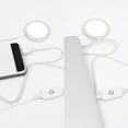 thumbnail image 3 of Puck Lights 2 Pack - 5V USB Powered Under Cabinet Light with Adjustable 3 Color Temperature & Dimmable Features - Ideal LED Lamp Kit for Cabinets, Wardrobes, and Showcases, 3 of 8