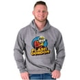 thumbnail image 5 of Flash Gordon Vintage Space Comic Hero Hoodie Sweatshirt Women Men Brisco Brands S, 5 of 6