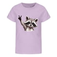 thumbnail image 3 of ibiyuan Girls Size 8 Shirts Holiday Short Sleeve Boys T Shirts Girls Cute Graphic Baby Girl Tops Crew Neck Basic Tees Quality Family Vacation Trip Tee,3-4 Years, 3 of 4