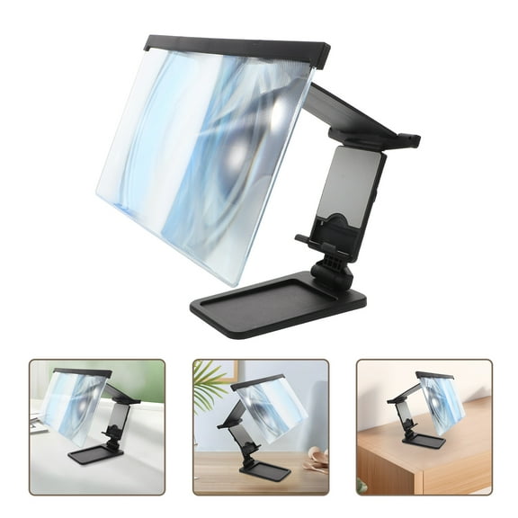 Masteelf Phone Screen Magnifier Office 25.70X17.50X14.00CM Black