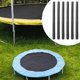 thumbnail image 1 of 6 fundas de espuma para postes de trampolín y acolchado de tubo de espuma para tubos. Negro, 1 of 8
