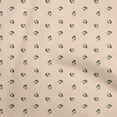 thumbnail image 1 of oneOone Cotton Flex Light Beige Fabric Sea Shells Sewing Craft Projects Fabric Prints By Yard 40 Inch Wide, 1 of 5