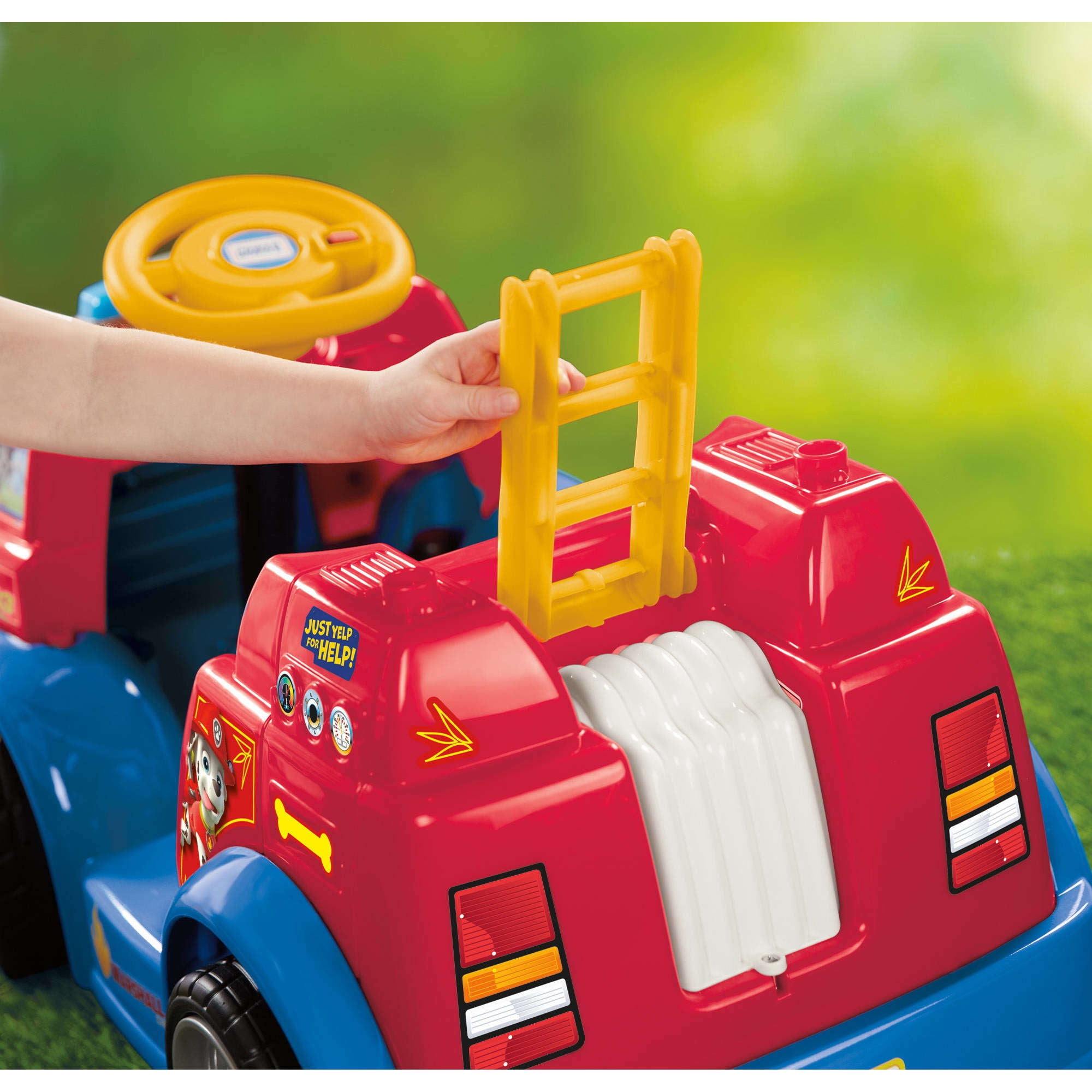 paw patrol fire truck batteries