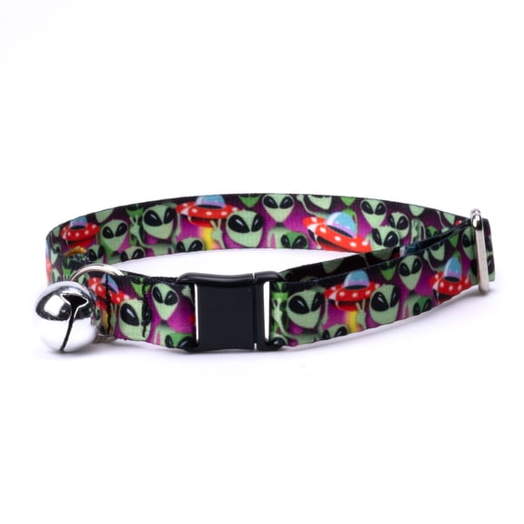 Country Brook Petz® Space Aliens Cat Collar