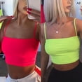 thumbnail image 4 of Spaghetti Strap Backless Tank Tops Fashionable Casual Women Tank Tops for Daily Party Holiday S, 4 of 8