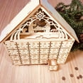 thumbnail image 2 of Christmas Countdown Advent Calendar Chocolate Box Cabinets Reusable Drawers Christmas For Handmade Christmas Party Supplies, 2 of 17