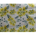 thumbnail image 4 of oneOone Georgette Viscose Yellow Fabric Florals Fabric For Sewing Printed Craft Fabric By The Yard 42 Inch Wide-1YQ, 4 of 4