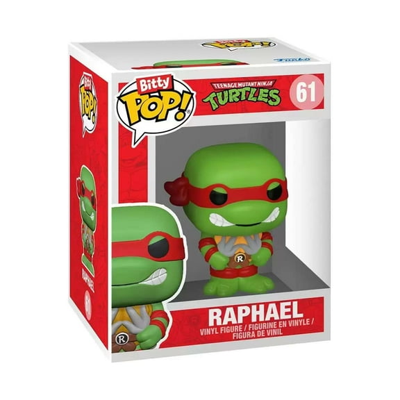 Funko TMNT Bitty POP! Raphael Micro Figure (No Packaging)