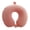 Pink, variant on Travel Pillow 100% Pure Comfortable U Shape Memory Foam Pillows Neck and Head Support Portable Travel Neck Pillow Suitable for Planes Airplane for Traveling,Train,Self-Drivingng Car,(Grey)