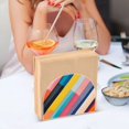 thumbnail image 3 of Yayeee Napkin Holder for Table Kitchen Paper Tissue Organization, Color Striped, 3 of 8