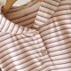 thumbnail image 4 of Camisón largo de manga larga con capucha para mujer, bata de baño holgada de invierno para el hogar, camisón de poliéster para mujer., 4 of 9