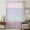 Pink, variant on Colorful Stripe Sheer Curtains 45 Inches Long, Modern Teal Blue Green Vertical Striped Light Filering Curtains, Breathable Simi Curtain Privacy Drapes for Kitchen Bathroom Small Window Treatment