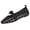 Black, variant on Women's Flats Shoes Polka Dots Mesh Ballet Flats Bowknot Pointed Toe Ballerina Flats Closed Toe Comfortable Casual Work Shoes