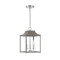 thumbnail image 2 of Trade Winds Gianna 3-Light Pendant in Navy Blue with Polished Nickel, 2 of 5