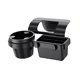 thumbnail image 3 of Caja de almacenamiento para de coche, organizador interior con orificio de carga , portavasos, portavasos para teléfonos móviles y, 3 of 9