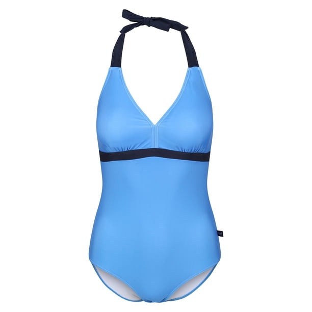 Regatta - Bañador Entero de Una Pieza Flavia para Mujer (Azul Sonic, Marino)