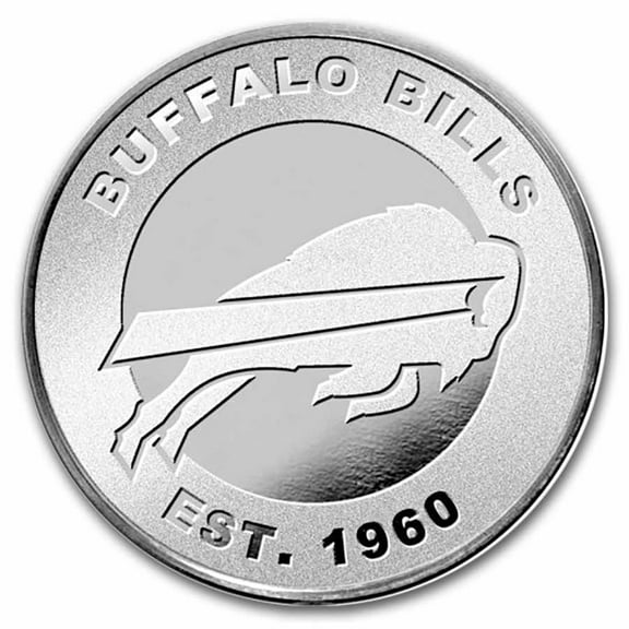 NFL Buffalo Bills 1 oz Silver Round