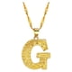 thumbnail image 3 of Xihbxyly Collar con Colgante de Cadena con 26 Letras y Nombre En Inglés para Mujer, 3 of 5