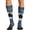 Courageous Batman, variant on Cherokee Mprintsupport Men 12 mmHg Support Socks, One Size, Shark Attack