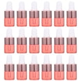 thumbnail image 1 of FELTECHELECTR 20 frascos goteros para aceites esenciales, viales de vidrio, mini frascos goteros de viaje para líquidos (1 ml), 1 of 7