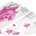 thumbnail image 3 of Coolnut Mermaid with Fishes Bath Shower Curtain Liners 60x72in 100% Polyester Waterproof Bath Curtain with Hooks, 3 of 5