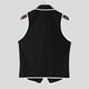 thumbnail image 5 of pstuiky Camisetas sin mangas para hombre, Cárdigan de pana con botones y solapa sin mangas de color liso para hombre Chaleco de hombre xl, 5 of 9
