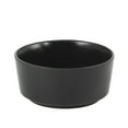 thumbnail image 3 of Gibson Home Dempsey Road 12-Piece Stoneware Dinnerware Set – Service for 4, Round Black Plates and Bowls, Durable Solid Color Modern Embossed Dish Set, Microwave & Dishwasher Safe, 3 of 15