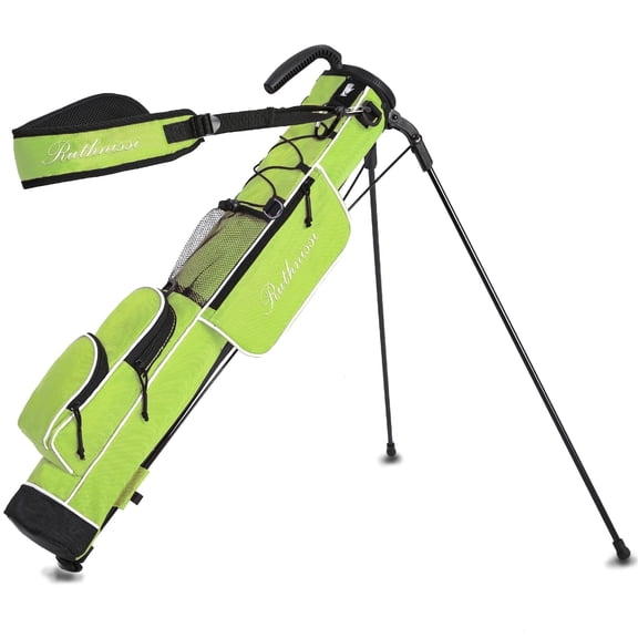 RUTHNISSI Golf Stand Bag, Lightweight Golf Easy Carry Bag with Padded Strap,Durable Pitch n Putt Golf Bag , Practice Ranger Sunday Golf Bag for Men&Women