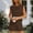 Coffee, variant on RYDCOT Women 2 Piece Outfits Workout Sets Summer Matching Lounge Set Pleated Crew Neck Tunic Tops and Biker Short Sets Yellow