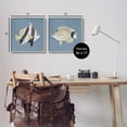 thumbnail image 3 of Marine Fish Underwater Sea Life Animals & Insects Graphic Art Gray Framed Art Print Wall Art, Set of 2, 3 of 8