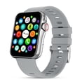 thumbnail image 1 of Reloj inteligente compatible con Bluetooth Rastreador de ejercicios Presión arterial Deportes Reloj inteligente Reloj de pulsera unisex Salud del sueño Pulsera Teléfonos gris Jumpingount EL005178-04B, 1 of 2