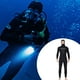 thumbnail image 5 of Eigraketly Traje de neopreno para exteriores, ropa cómoda para buceo profundo, ropa de natación para mantener el calor, ropa de baño con mangas Deportes acuáticos Negro 3XL, 5 of 6