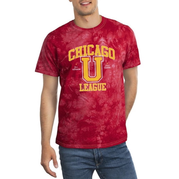 Retro Vintage Chicago League Tie Dye Crystal Men -Image by Shutterstock, Male Small