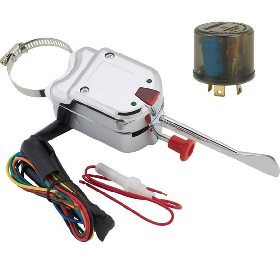 Speedway Heavy Duty Turn Signal Switch and 12v Flasher Unit