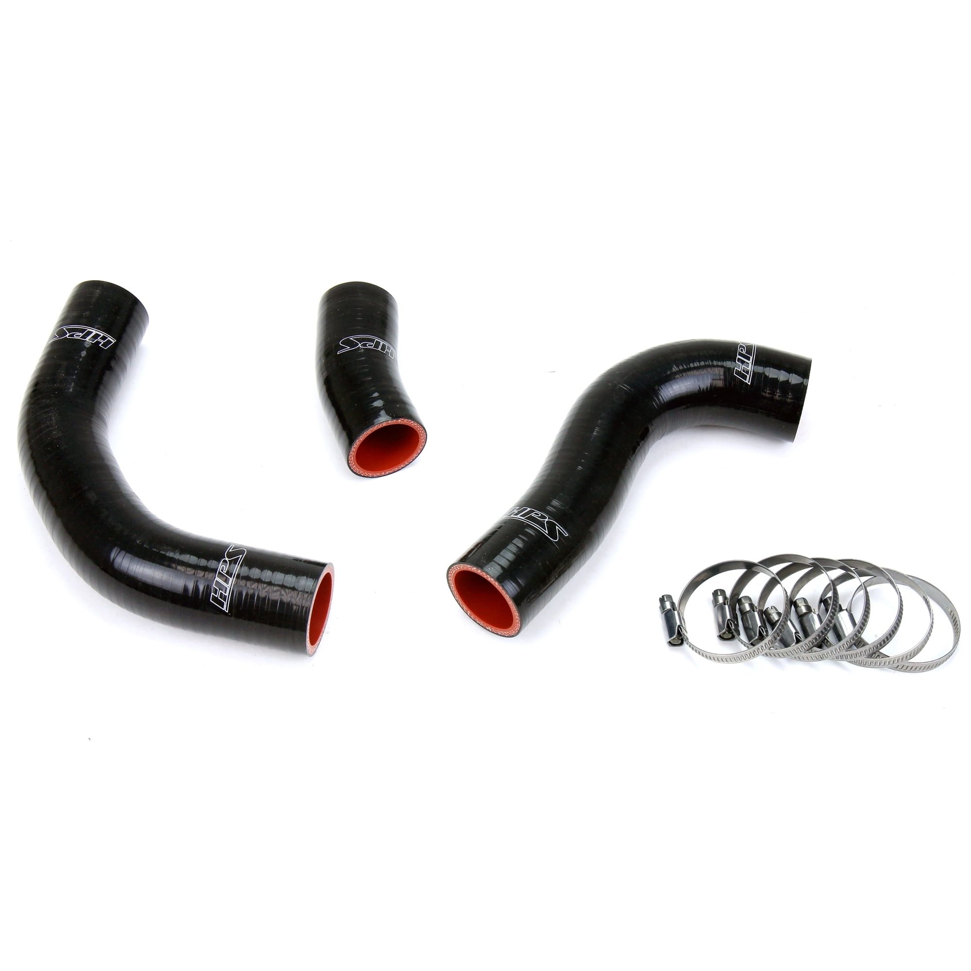 HPS Reinforced Black Silicone Radiator Hose Kit Coolant for Toyota 88