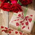 thumbnail image 5 of Sruoe Valentine's Day Red Heart Ribbons Bows, 1 Ribbon 2 1/2 Inch Wide, Single Face Satin Polyester Ribbon, Pink Ribbon for Gift Wrapping Weddings Hair Bows 1/2/4/5/10 in, 5 of 6
