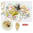 thumbnail image 2 of PENGXIANG DIY Hand Manicure Three Dimensional Butterfly Jewelry Heat Shrinkable Piece, 2 of 5
