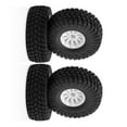 thumbnail image 4 of 4 1/10 RC Car Tires Sturdy Plastic Material Textured Tread for Off-road Climbing Models, 4 of 9
