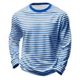 thumbnail image 6 of WAYUTE Girls Shirts Striped Long Sleeve Tee with Convenient Side Pocket Solid Color Top Versatile Summer Daily Wear, 6 of 6