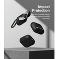 thumbnail image 4 of Ringke Layered Case [Scratch Resistance] Compatible with AirPods Pro 2 Case, Shockproof Cover with Carabiner Designed for AirPods Pro 2nd Generation - Black, 4 of 9