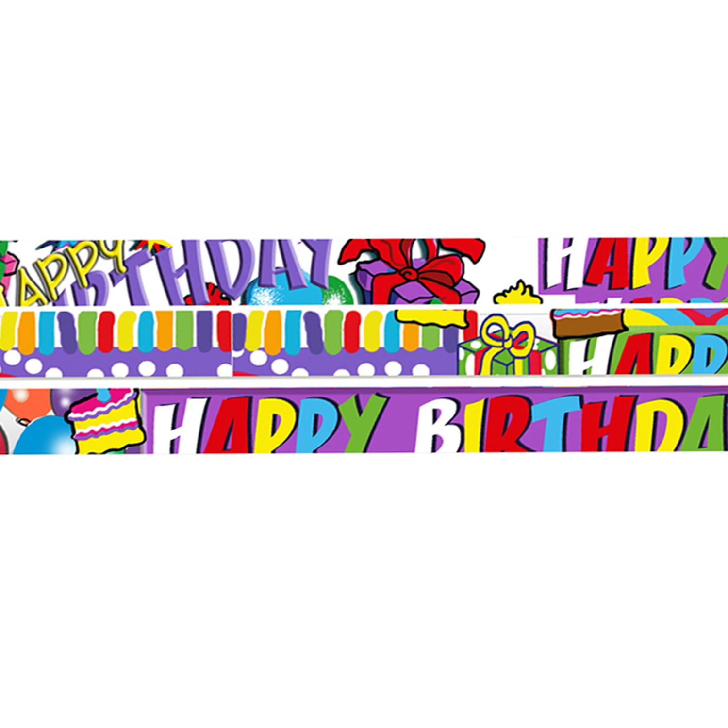 Musgrave Pencil Company Birthday Supreme Motivational/Fun Pencils, 12 Per Pack, 12 Packs