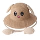 thumbnail image 2 of Sombrero de paja con orejas de moda con orejas que se mueven y saltan, gorras de pescador de protección para Caqui, 2 of 9